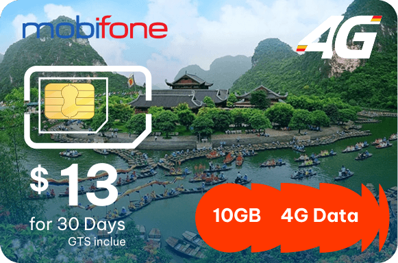 Vietnam eSIM 10 GB – 30 Days